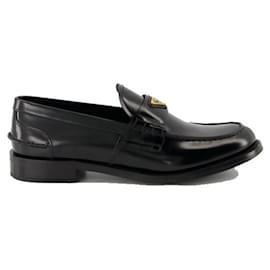Mocassini in pelle spazzolata - Prada