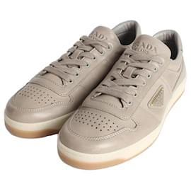 Downtown Sneakers Chrome Khaki - Prada