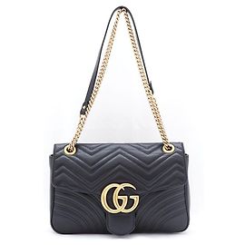 Gucci Bolsa de Ombro e Bolsa Transversal GG Marmont Matelassé Large