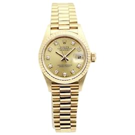 Rolex Reloj Datejust Gold Original Diamond de oro para mujer - Año de nacimiento