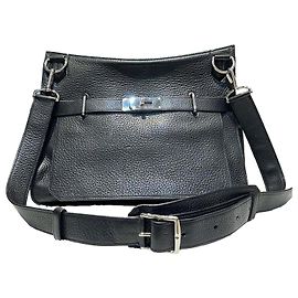 Hermès Jpiciere Jpichere Nero Argento con timbro