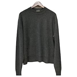 Maglia in lana di cashmere grigio antracite - Acne
