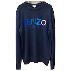 Logo Strick Navy - Kenzo