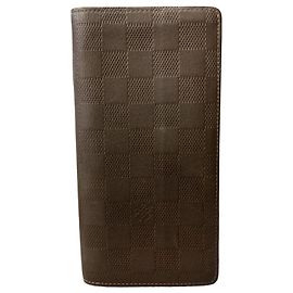 Louis Vuitton Infinity Braza Wallet Brown Initial