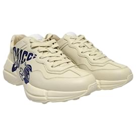 Gucci Sneakers Layton in pelle con logo Lemon Lettering