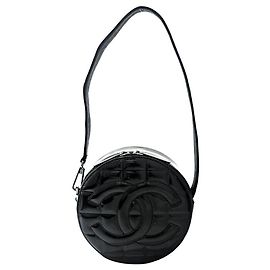 Chanel Borsa Tote Tambourine in vernice