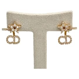 Orecchini in zircone cubico placcati in oro - Dior