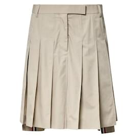 Falda plisada de algodón - Thom Browne
