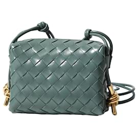 Mini borsa a tracolla Loop in intrecciato - Bottega Veneta