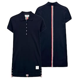 Vestido de cuello a rayas para mujer - Thom Browne
