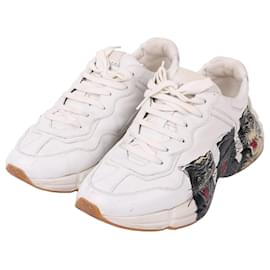 Gucci Sneakers Rhyton da uomo con stampa tigre