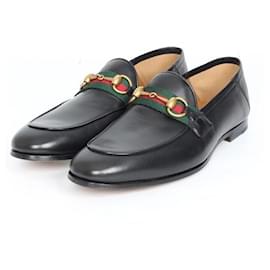 Mocassino in pelle Web Horsebit - Gucci