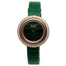 Piaget Possession Damenuhr Roségold Malachit Diamant