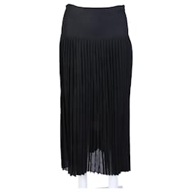 Falda de seda Christian Dior