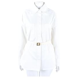 Fendi Denim Jacket Belt SET