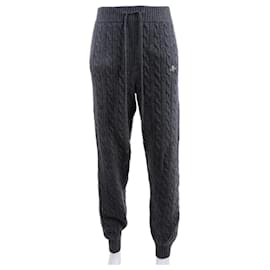 Pantalones de cachemira con bandas Gucci