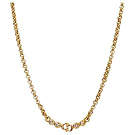 Dior Collar Cubic CD Gold