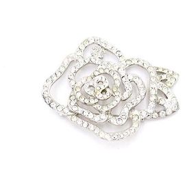 Chanel Spilla Camelia di Cristallo
