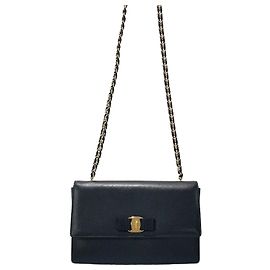 Salvatore Ferragamo Borsa a Spalla Ginny Chain
