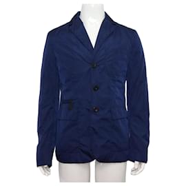Gucci Blazer für Herren aus blauem Jacquard-Nylon