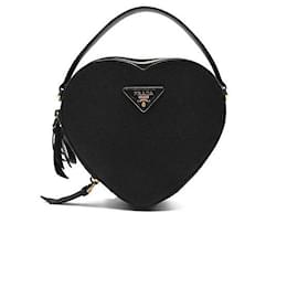 Borsa Odette Heart in Saffiano - Prada