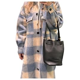 Borsa a secchiello in pelle nera - Miu Miu