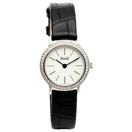 Piaget Reloj de oro blanco y diamantes para mujer Altiplano Origin Small Quartz