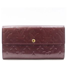 Louis Vuitton Monogram Vernis Sarah Portemonnaie Long
