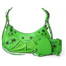 Balenciaga Le Caucase XS Borsa a Spalla in Coccodrillo