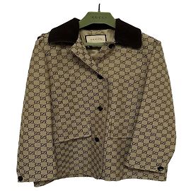 Gucci GG Baumwollmischung Canvas-Mantel