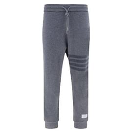 Pantaloni in lana loopback - Thom Browne