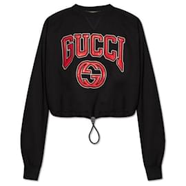 Bestickter Jersey-Sweatshirt stamp: - Gucci