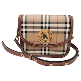 Burberry Borsa a tracolla Elizabeth Check Crossbody Bag