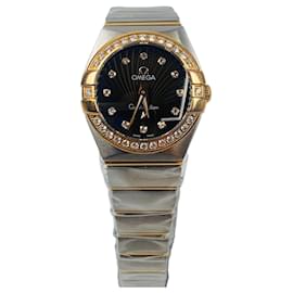 Omega Constellation Combi Diamond Damenuhr