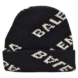 Gorro de lã com logo - Balenciaga