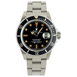Rolex Relógio Masculino de Aço Vintage Original History Submariner Date