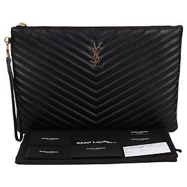 Saint Laurent Clutch Grande Trapuntata