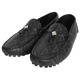 Mocassino in pelle diamantata nera - Dior