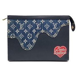Louis Vuitton Pochette Nigo Monogram Pouch Voyage MM