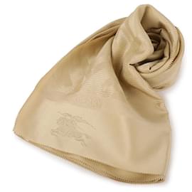 Sciarpa in pura seta con motivo a quadri - Burberry