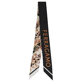 Pañuelo de seda estampado Gaia - Salvatore Ferragamo