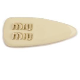 Clip per capelli in vernice - Miu Miu