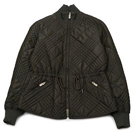 Burberry Veste en nylon Micro Check Stitch Welly