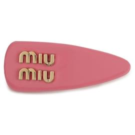 Clip per capelli in vernice - Miu Miu