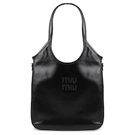 Leder-Tote-Bag - Miu Miu