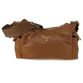 Borsa a tracolla Explorer in Re-Nylon Large - Prada