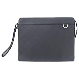Louis Vuitton Nuova Clutch Damier Infini in pelle Black