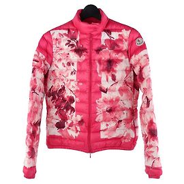 Jaqueta de plumas curta leve floral Moncler ALISIA Tamanho