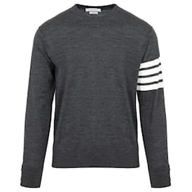 Feiner Merinowolle-Strickpullover - Thom Browne