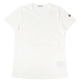 T-Shirt aus Baumwolljersey mit Logo-Patch - Moncler